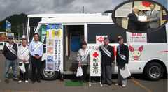 札幌南-2016_継続ＡＣＴ「献血呼びかけ運動」に対し『金色有功章』の贈呈
